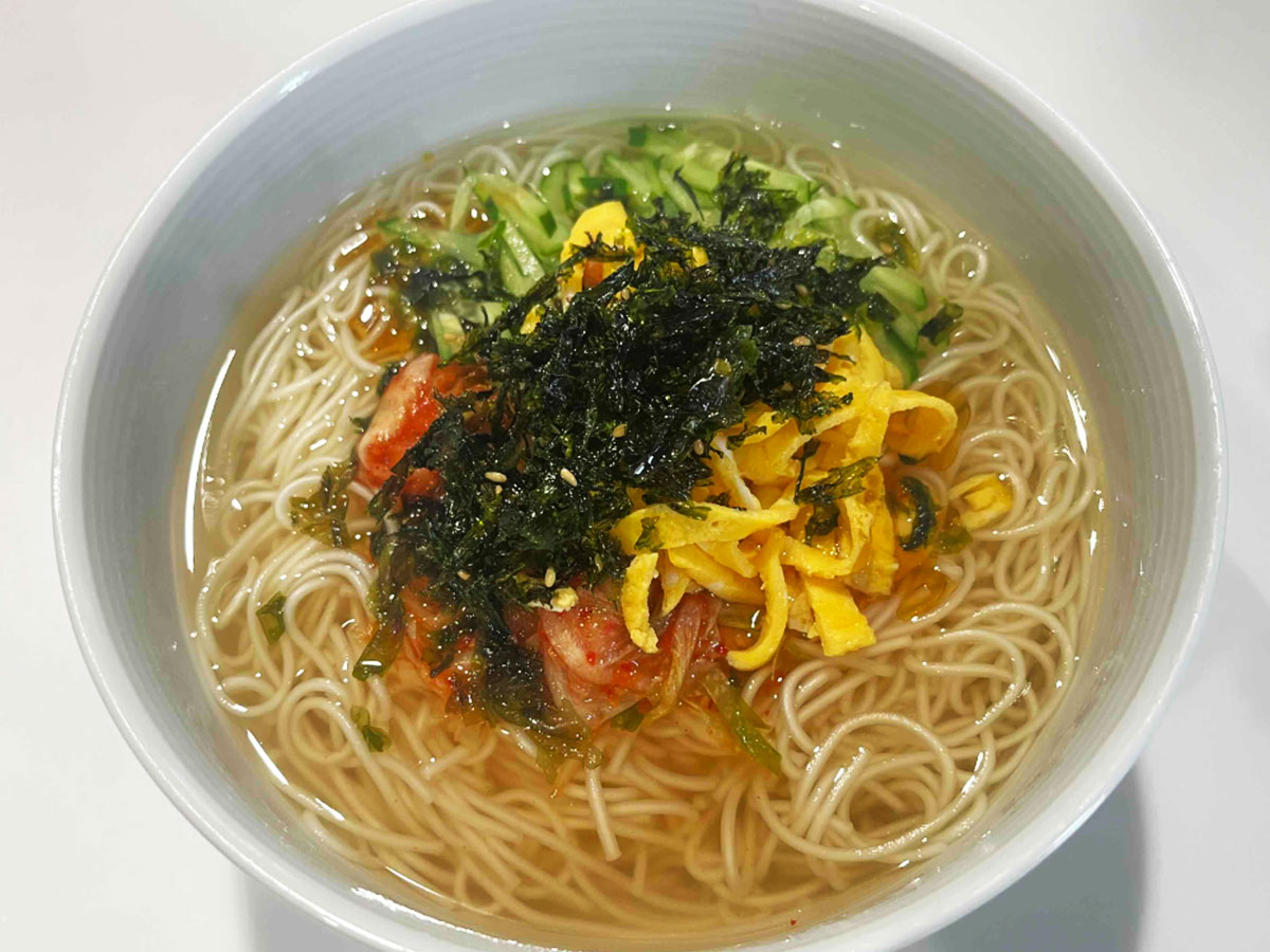 そうめんのアレンジ