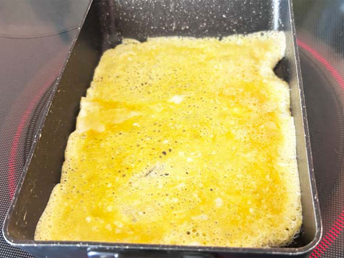 カレー卵焼きの写真
