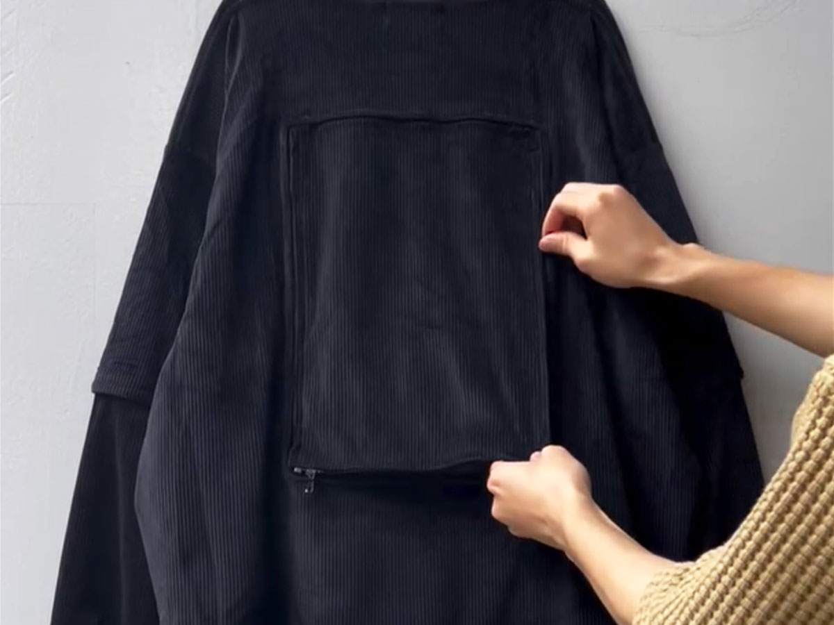 ジッパーオニイサンの洋服の写真