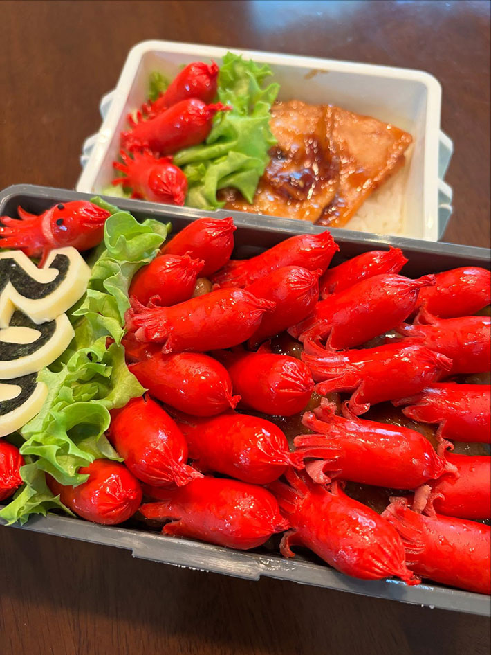 お弁当の写真