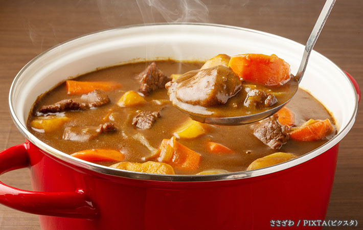 カレーの写真