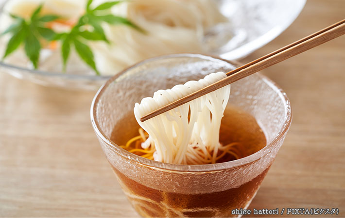 そうめんの写真