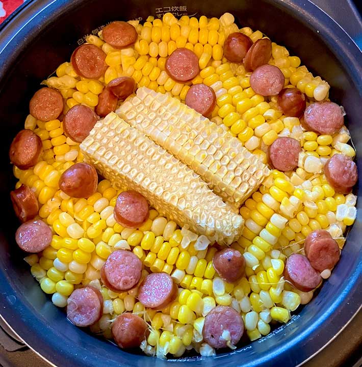 トウモロコシご飯