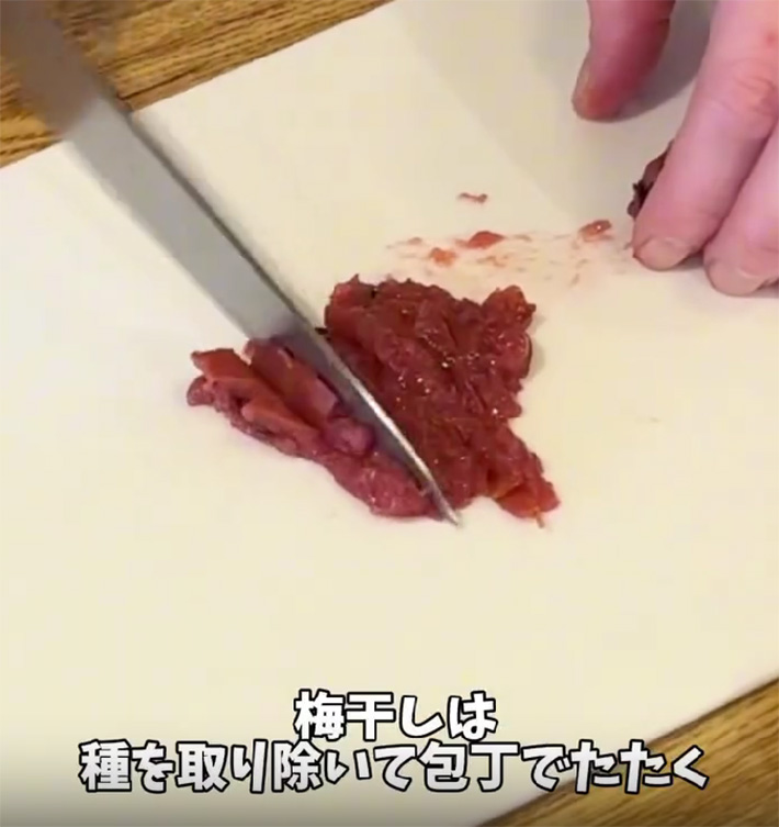 そうめんの調理時の写真