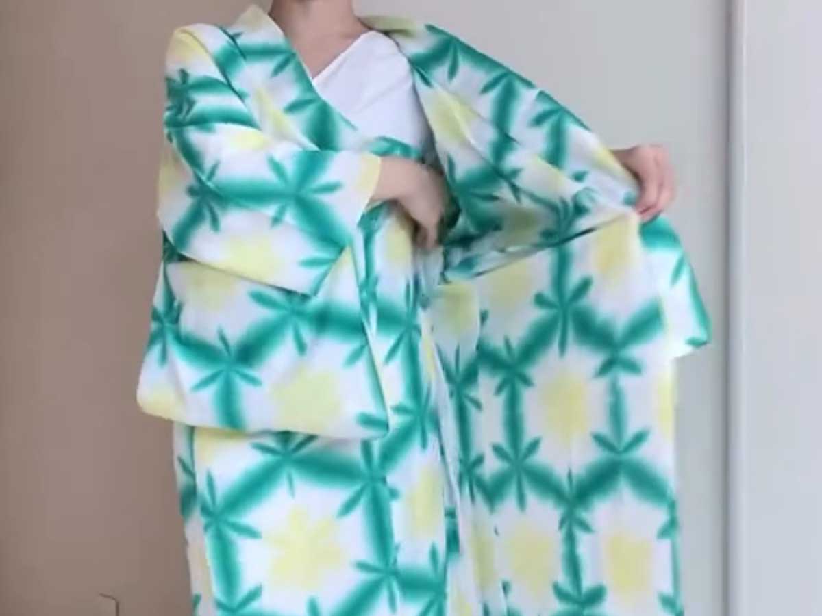 浴衣の着付け