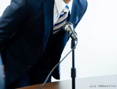 記者会見のイメージ