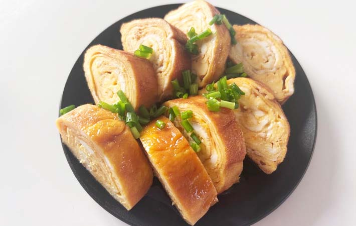 『照り焼き玉子焼き』の完成写真
