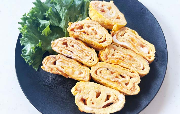 『ピザ風玉子焼き』の完成写真