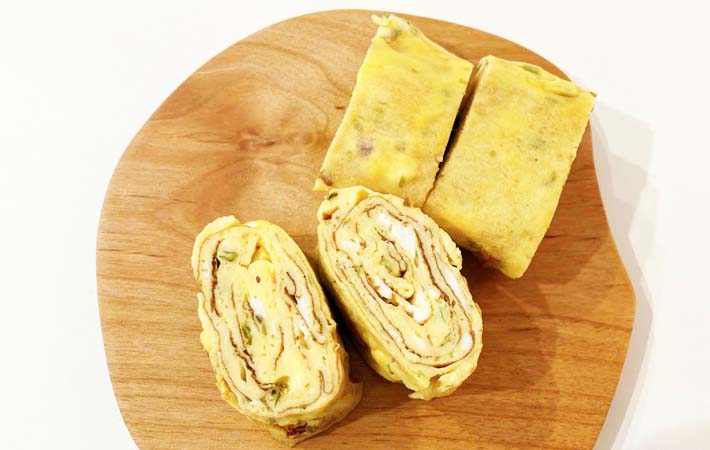 『青のり玉子焼き』の完成写真