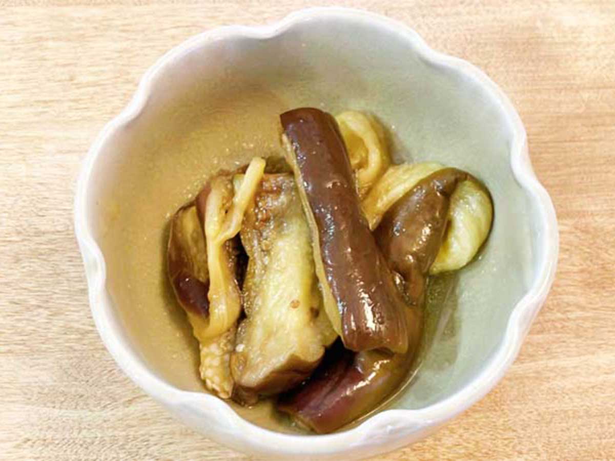 ナス料理の写真