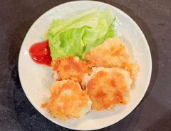 豆腐入りチキンナゲットの写真