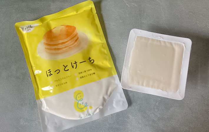 豆腐ドーナツの材料の写真