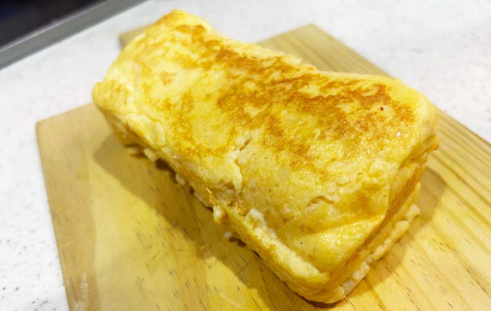 『はんぺんのふわふわ卵焼き』の完成写真