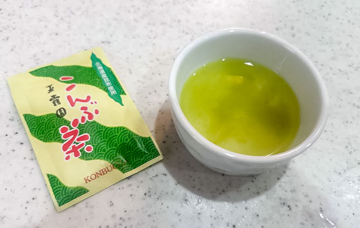 こんぶ茶の写真