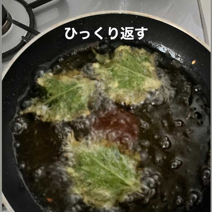 ひっくり返す