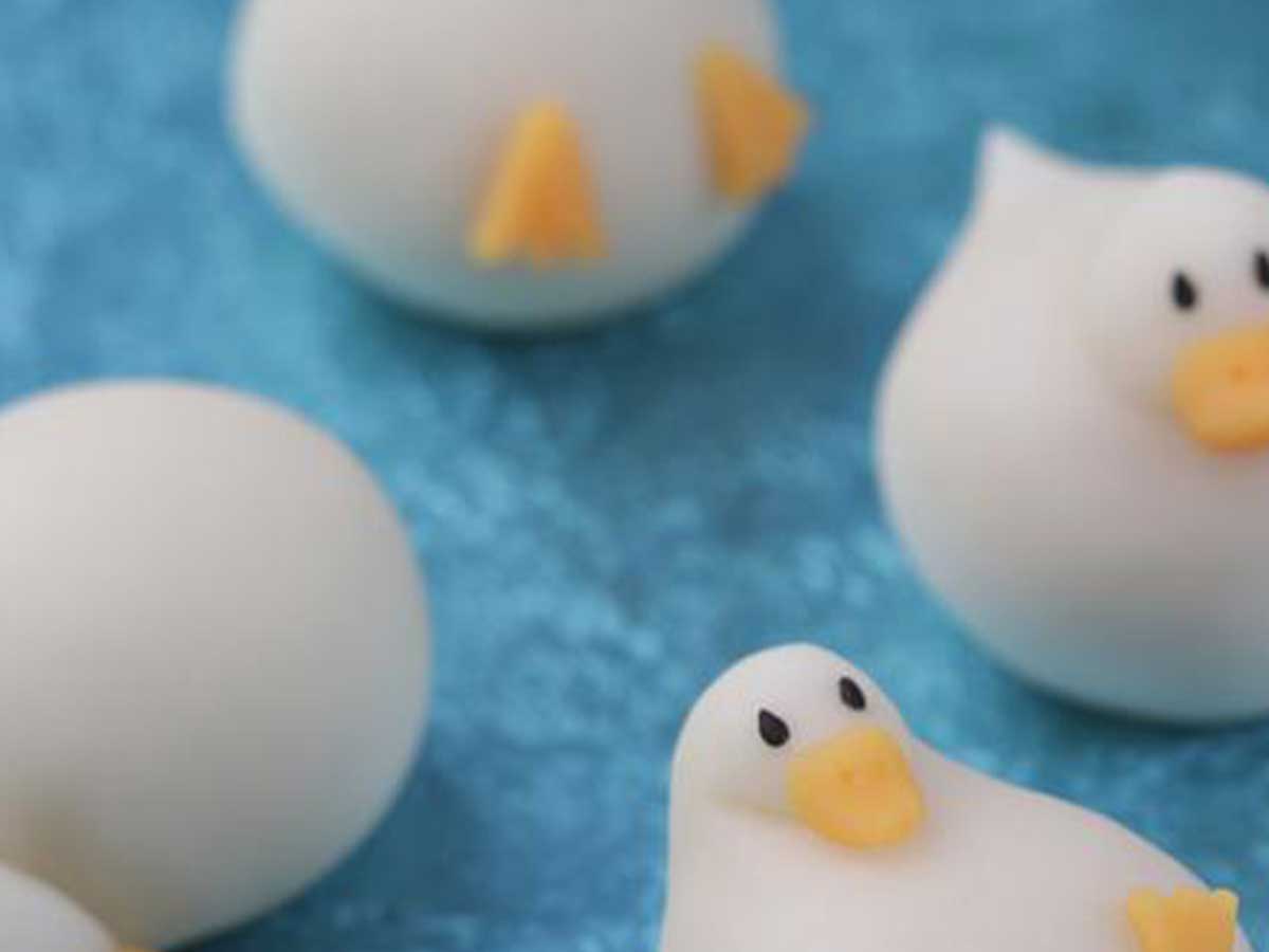 和菓子のアヒル