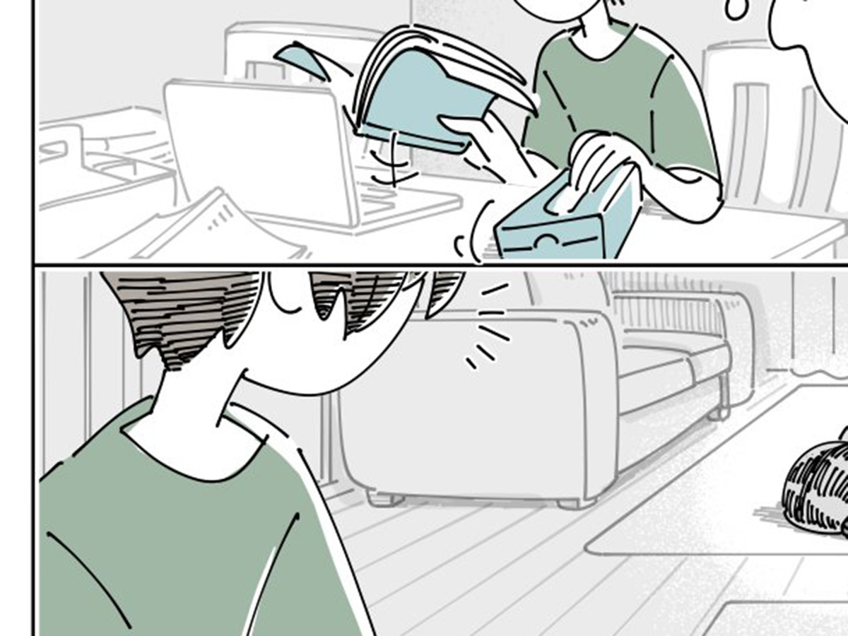 キュルZ(@kyuryuZ)さんが自身の体験をもとに描いた、猫のキュルガと飼い主たちを描いた漫画