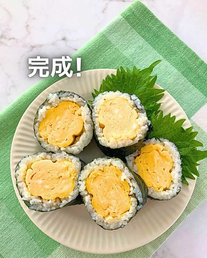 卵焼きの作り方の画像