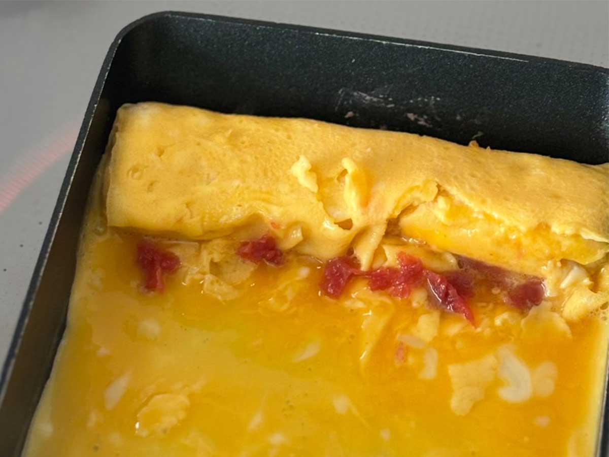 玉子焼き梅干し入り