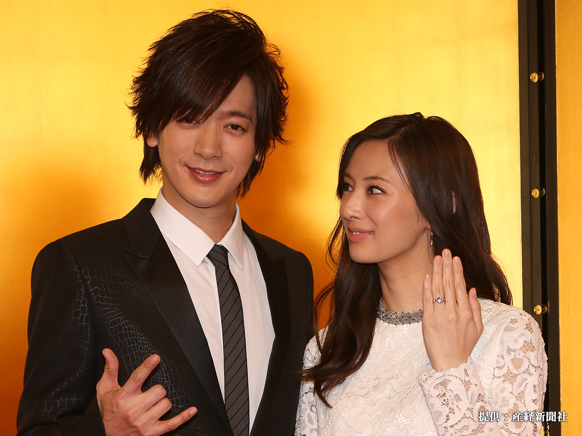 DAIGOさんと北川景子さん