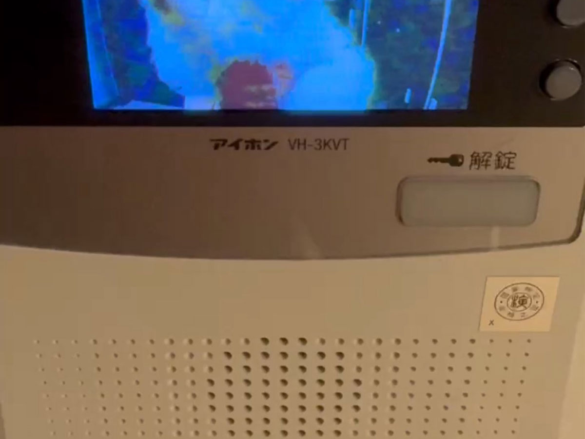 インターホンの写真