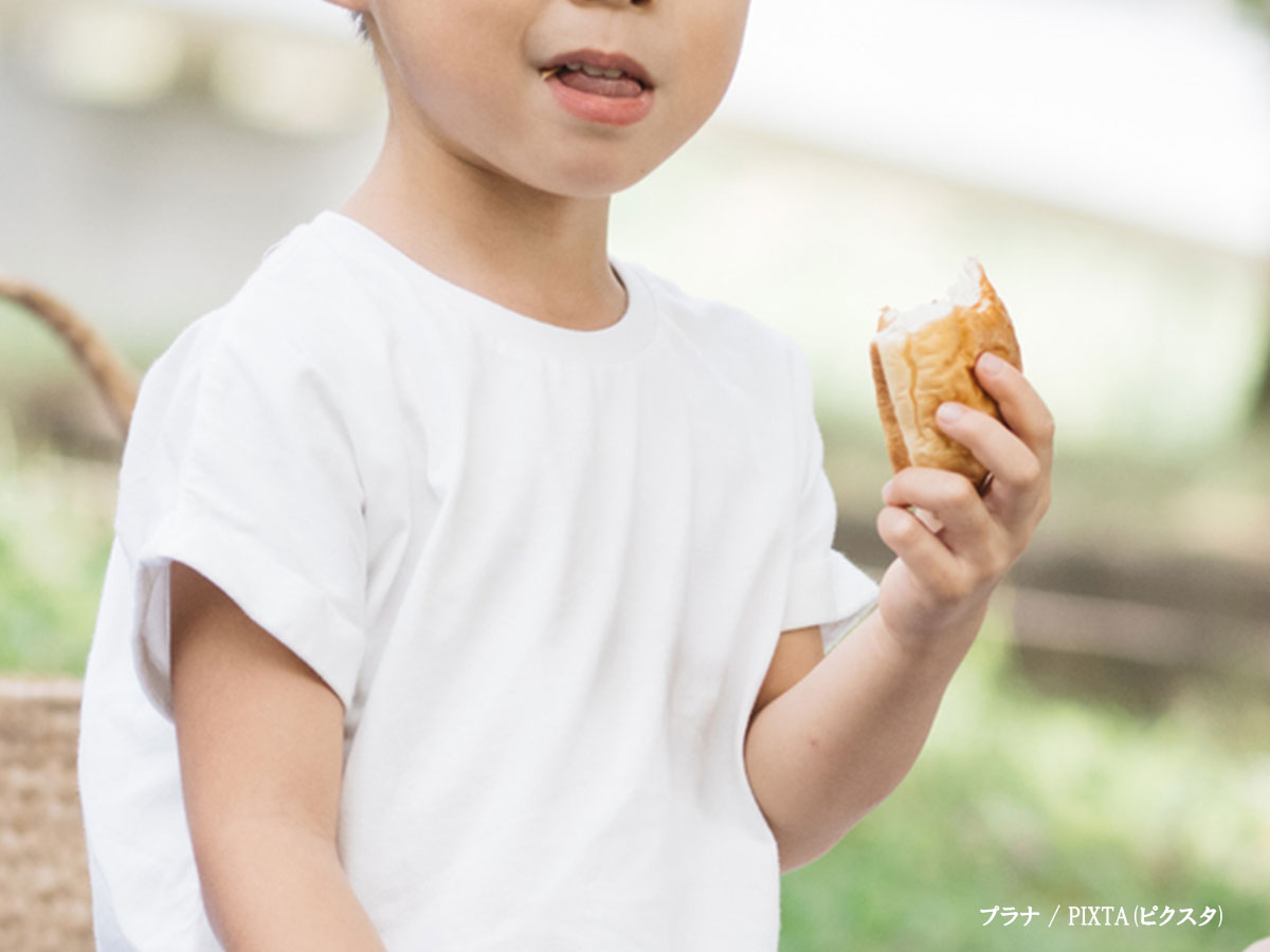 パンと子供