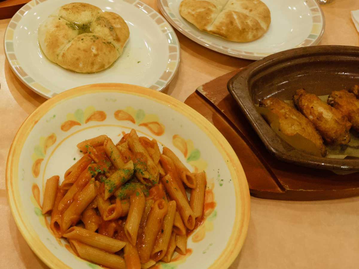 サイゼリヤの料理
