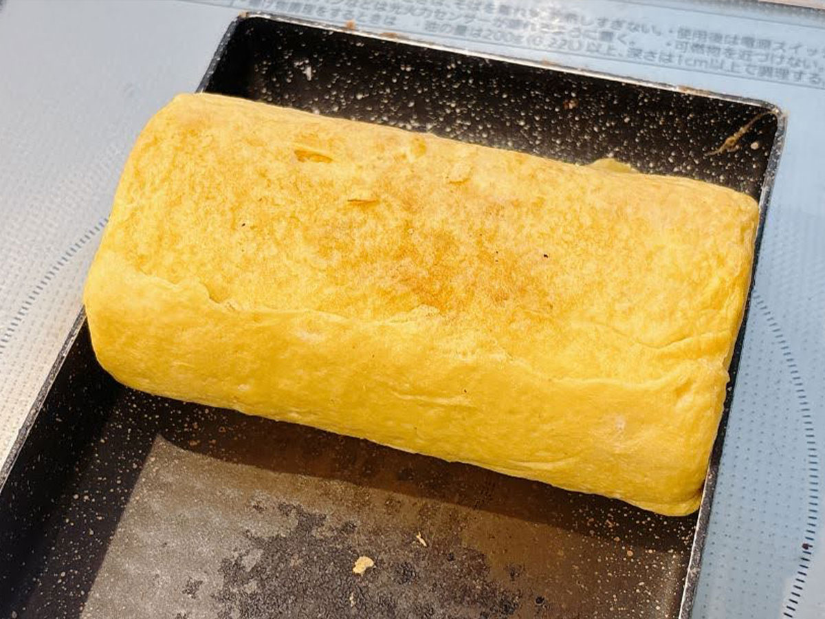 長芋の玉子焼きの写真