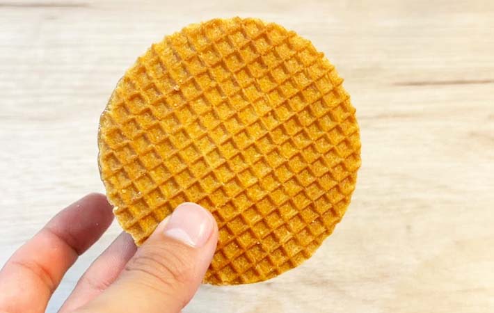 無印『ストロープワッフル』の写真