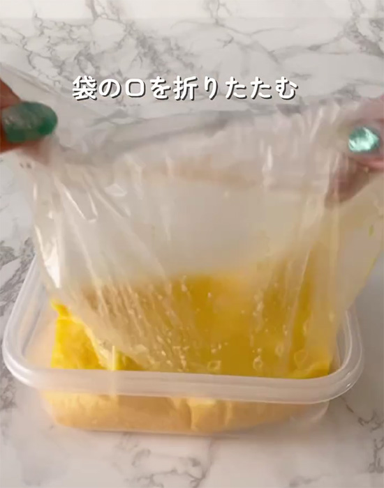 じゅり（juri_kurashi）さんが紹介した、朝食の時短テクニック