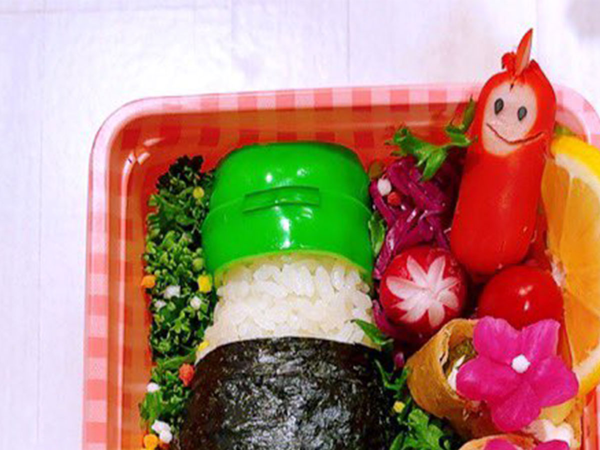 キャラ弁の写真