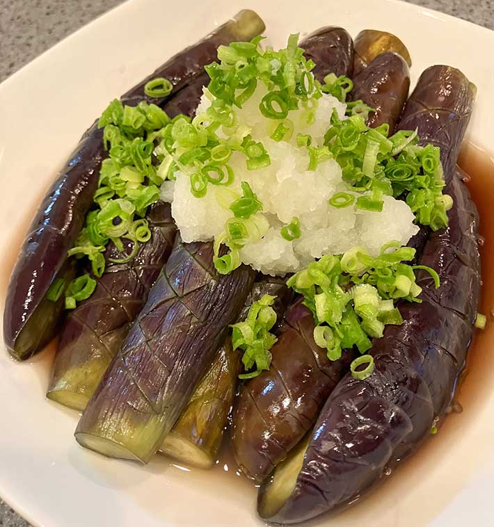 ナスの料理