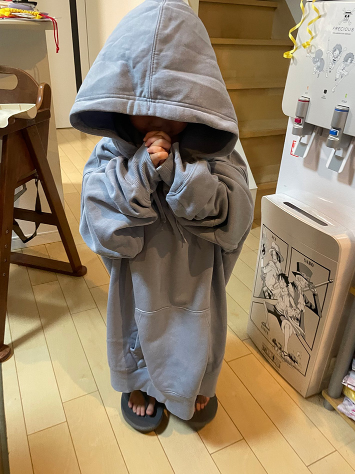 息子さんの写真