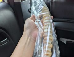 夫が買ってきたパン