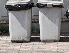 ゴミ箱の写真