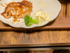 食事の写真