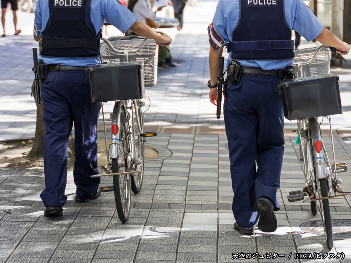 警察官の写真