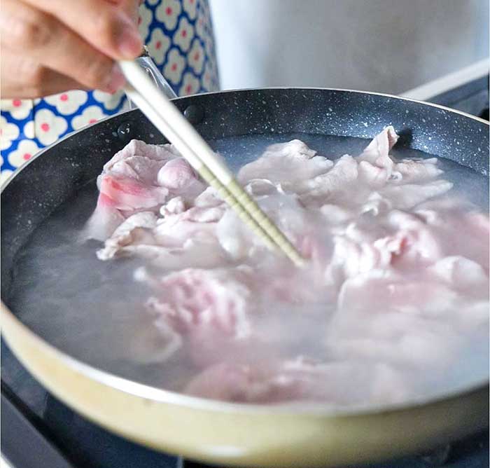 冷しゃぶの作り方