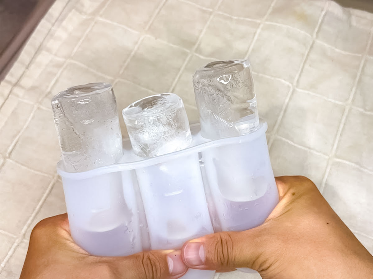 『アイスバーも作れる製氷器』の使用写真