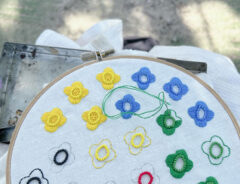 刺繍の写真
