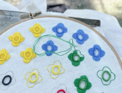 刺繍の写真