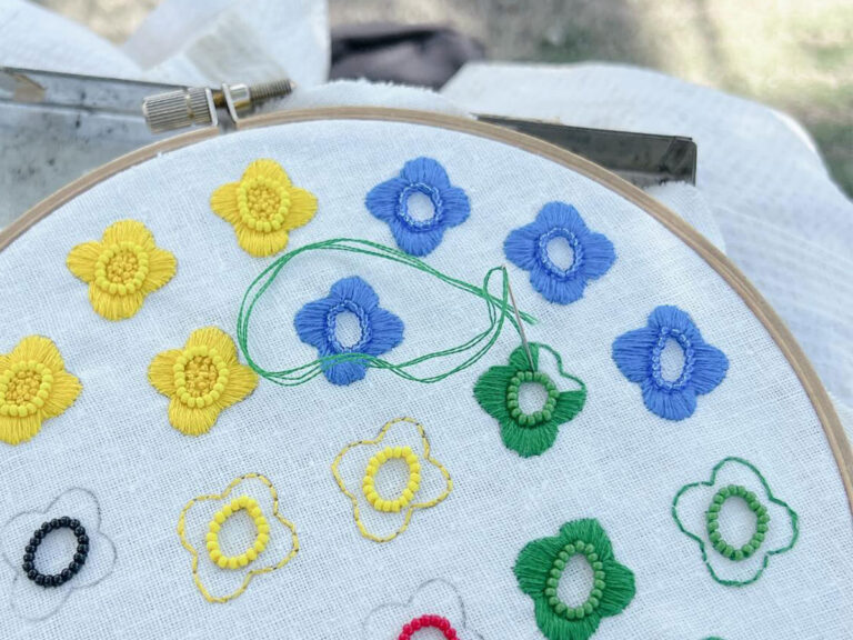 刺繍の写真