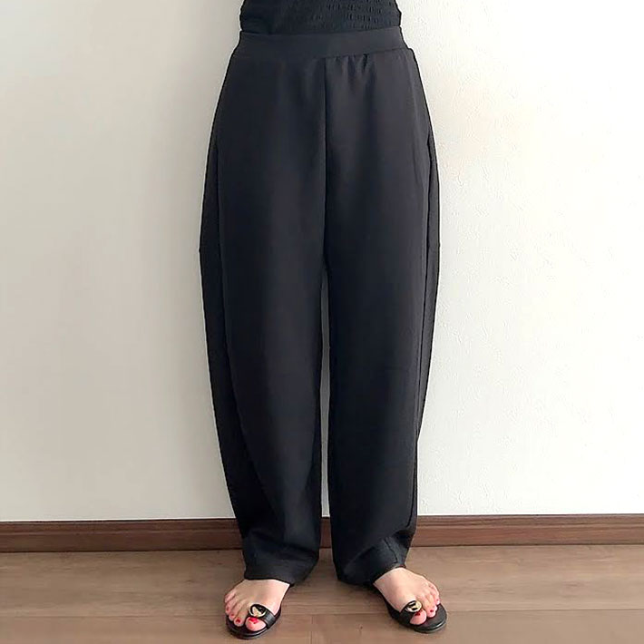 『ドライスウェットカーブパンツ』の着用写真