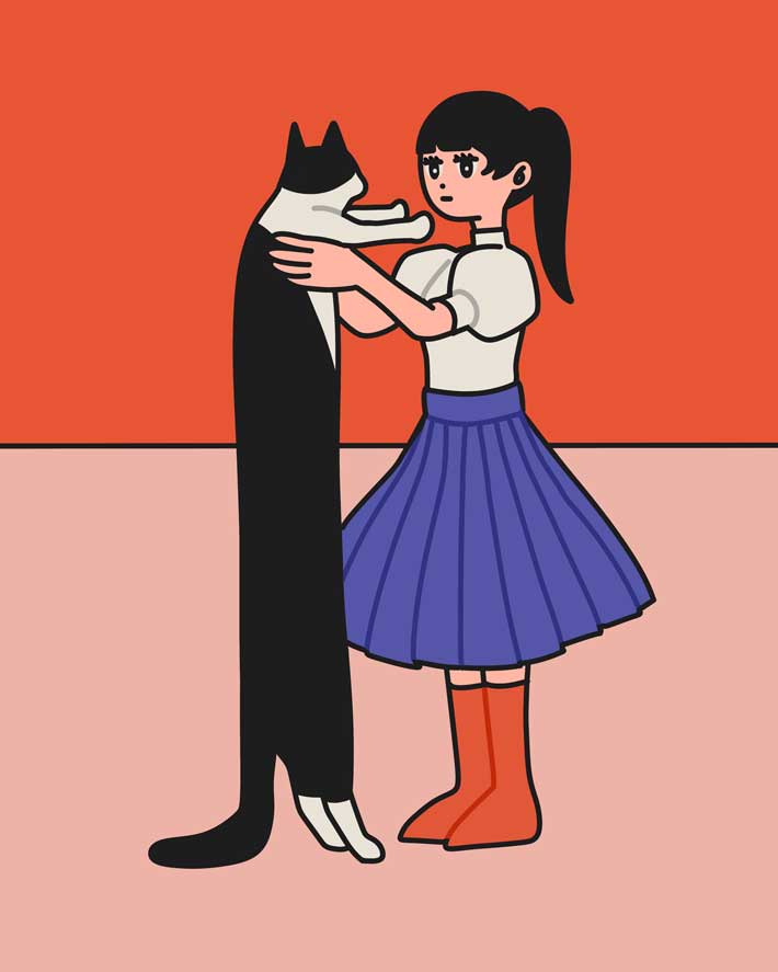ヤマダさんのイラスト
