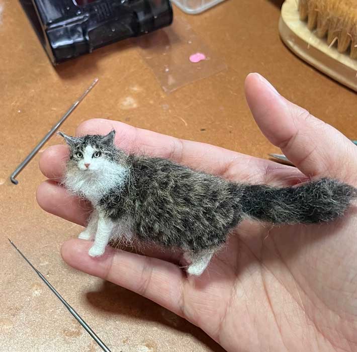 羊毛フェルト作品