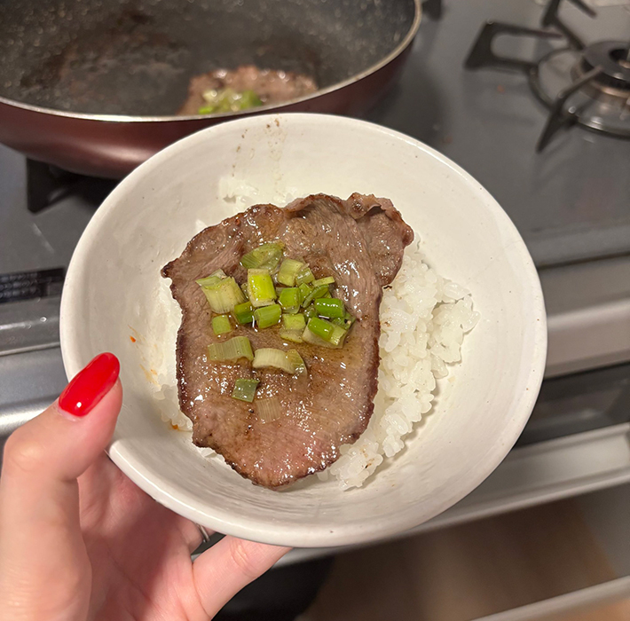 キッチン焼肉の様子
