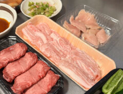 キッチン焼肉の様子