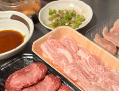キッチン焼肉の様子