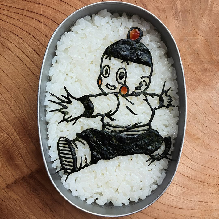 お弁当の写真