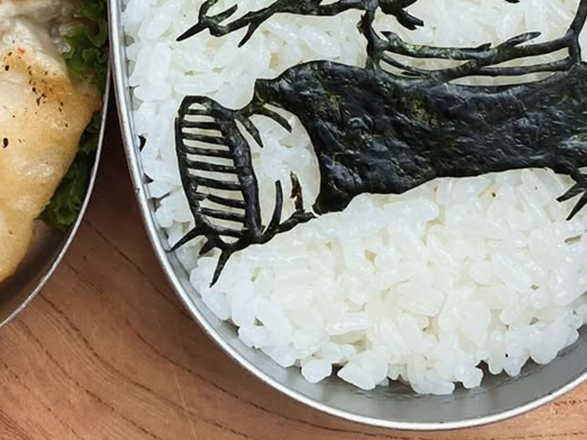 キャラ弁の写真